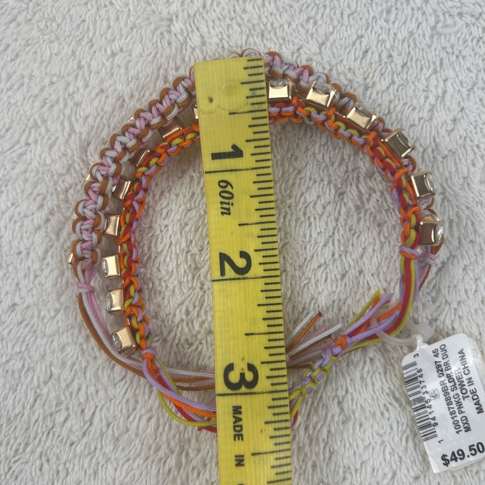 Bracelet Multicolor Friendship Strand NWT - Picture 15 of 16